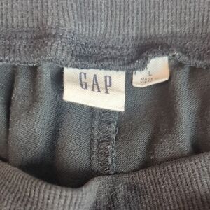 GAP Faded Black Knit Joggers
